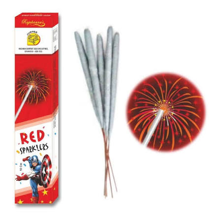 10cm Red Sparklers