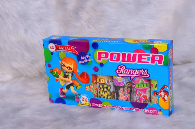 Power Rangers Fountain (5 Pcs)